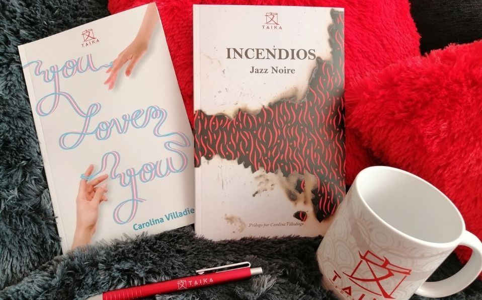 Sus primera publicaciones: You love you de Carolina Villadiego e Incendios de Jazz Noire (Cortesía)