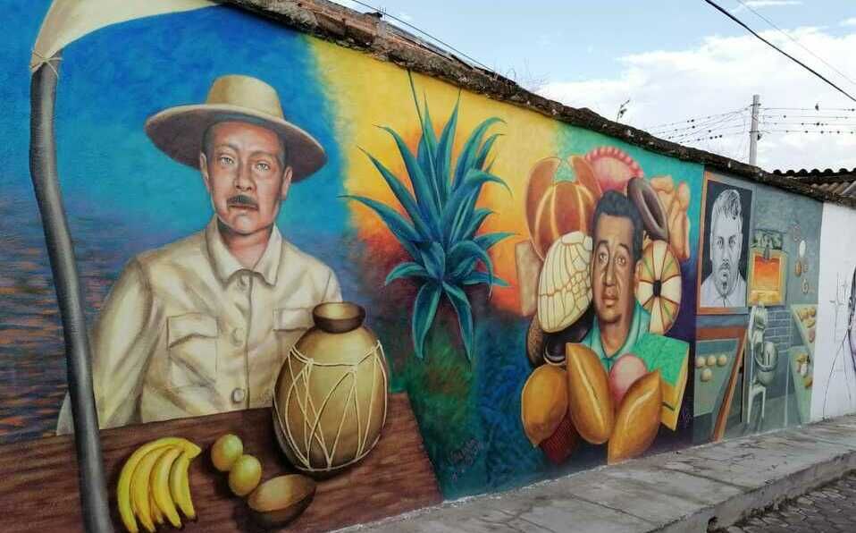 El barrio de San Miguel luce murales recién elaborados  (Cortesía)