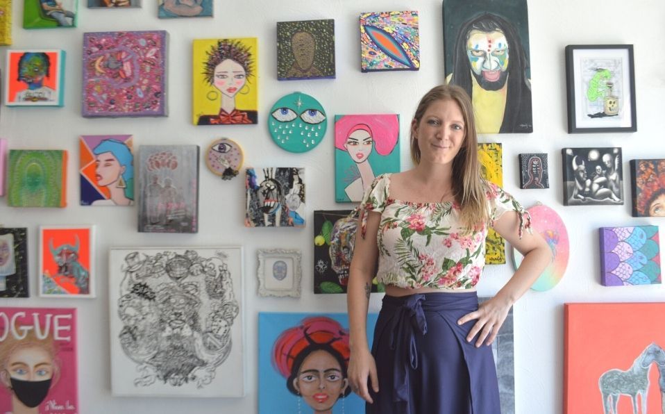 Alexandra Duncan es promotora cultural y la creadora del proyecto (Gustavo Rodríguez)